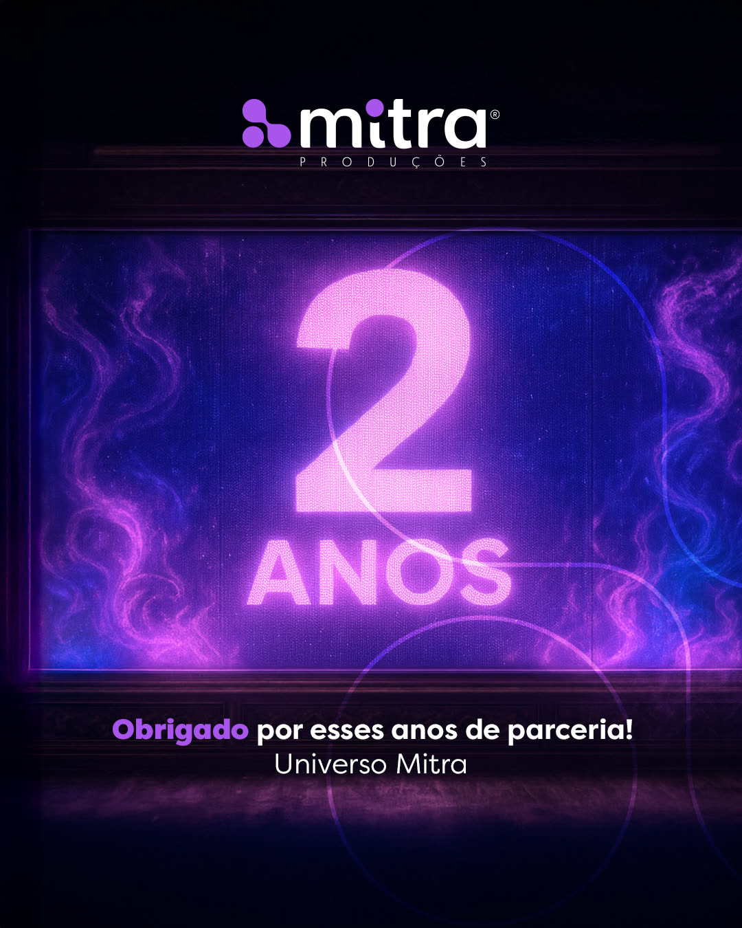 Trabalho da Cluster para Mitra Produções